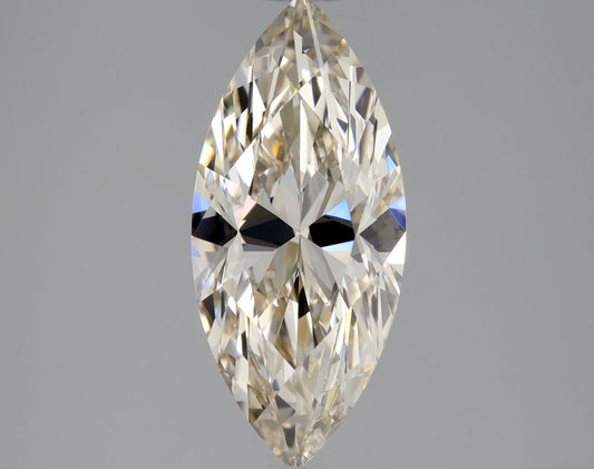 Marquise 1.4 Ct. L,Faint Brown VVS1 -  EX VG
