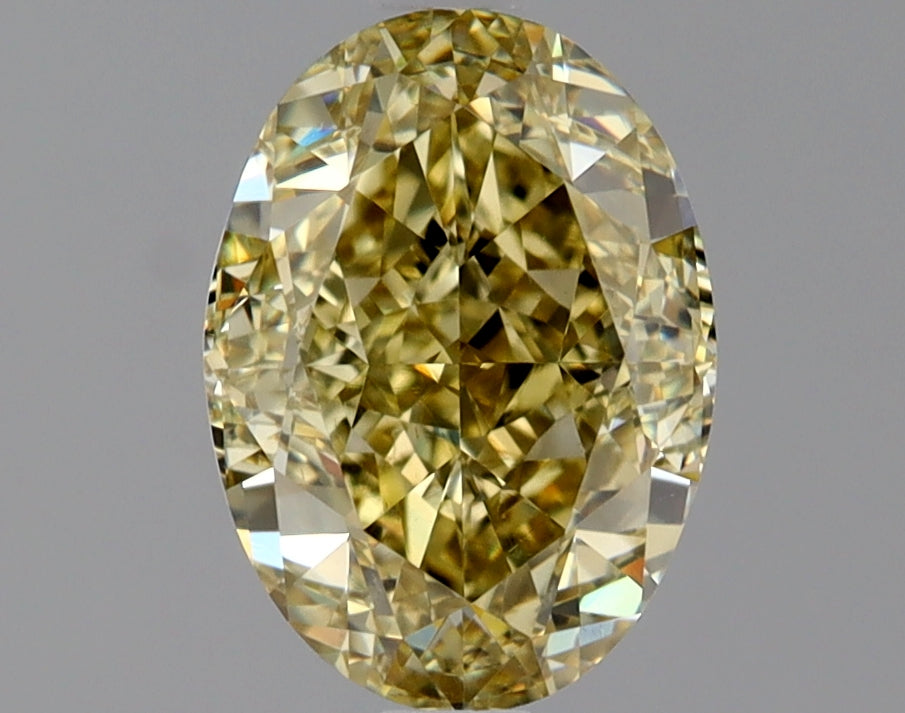 Oval 2.01 Ct. FBY VS1 -  VG VG