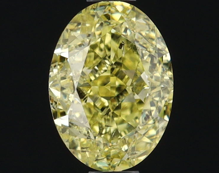 Oval 1.01 Ct. FIY SI2 -  EX VG