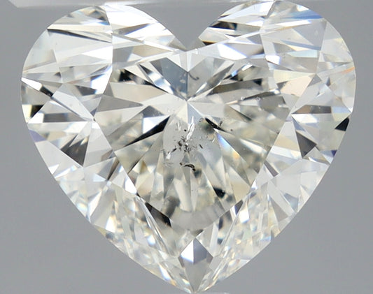 Heart 2.07 Ct. H SI2 -  EX EX