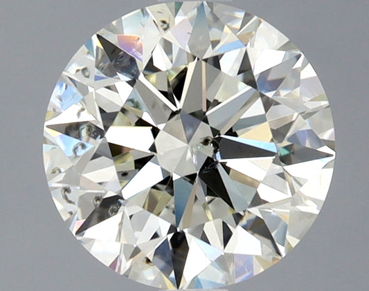 Round 1.93 Ct. J SI2 - EX EX EX