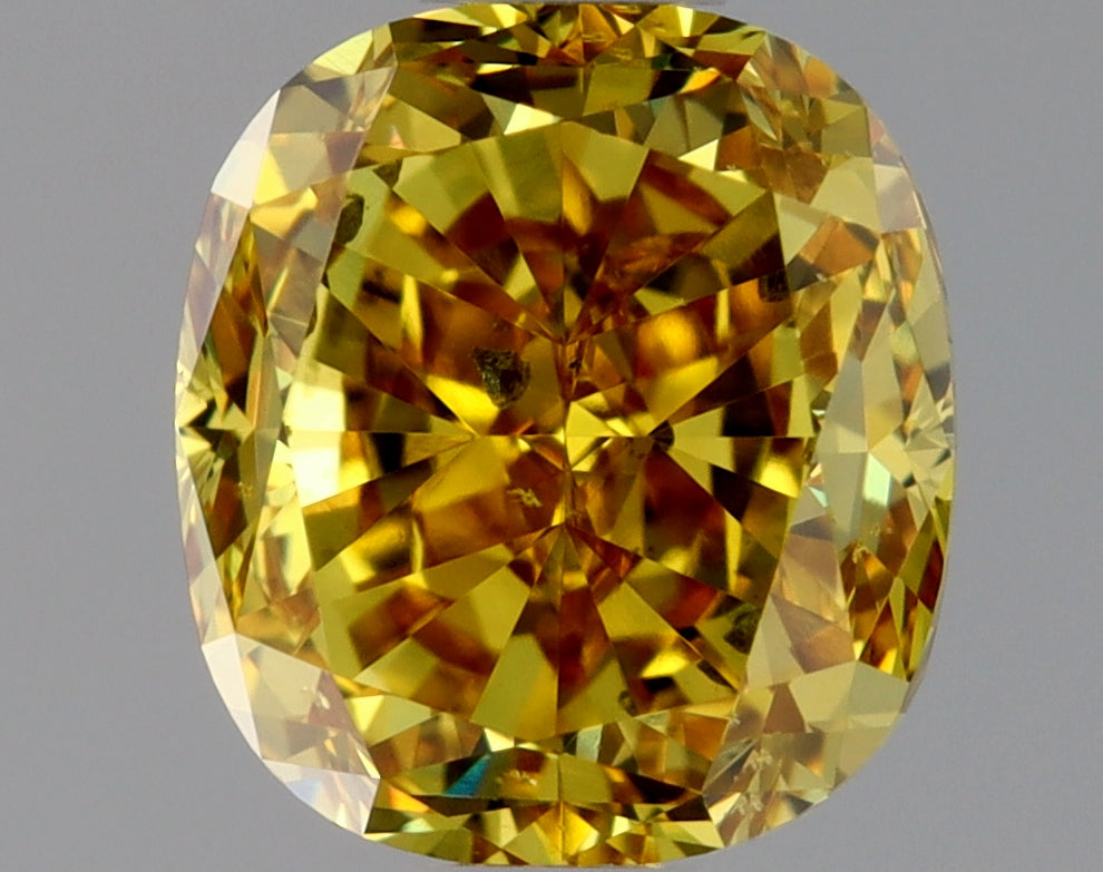 Cushion 1.04 Ct. FDOY SI2 -  EX VG