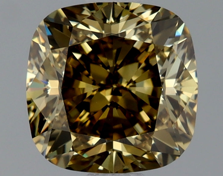 Cushion 1.23 Ct. FDBGY VVS2 -  EX EX