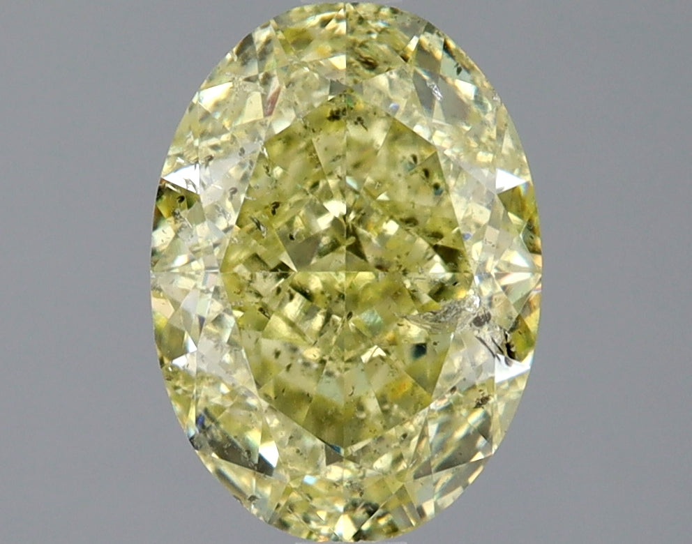 Oval 2.03 Ct. FY I1 -  VG EX