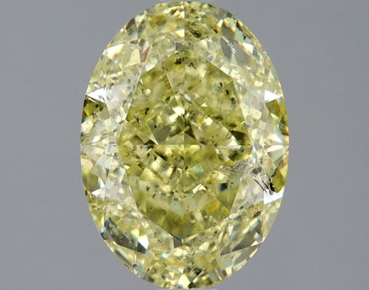Oval 2.03 Ct. FY I1 -  VG EX