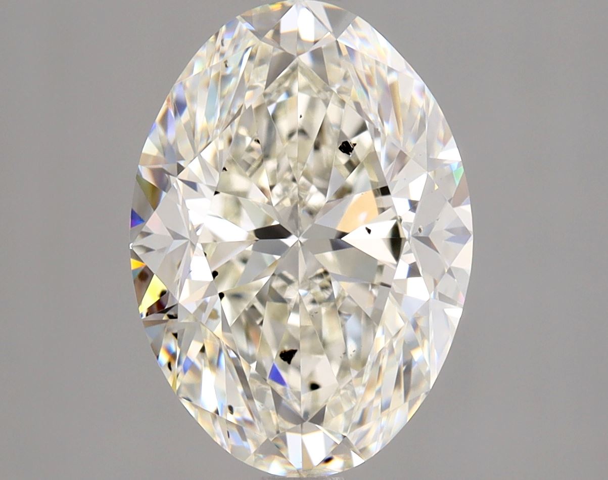 Oval 2.9 Ct. J SI2 -  EX VG