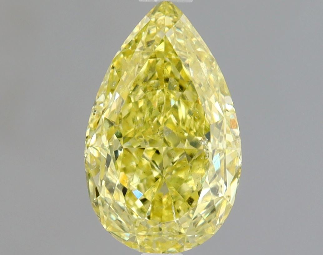 Pear 1.02 Ct. FIY SI2 -  VG VG