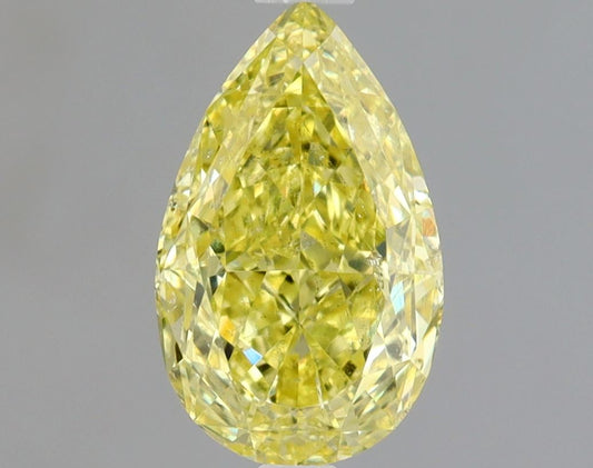 Pear 1.02 Ct. FIY SI2 -  VG VG