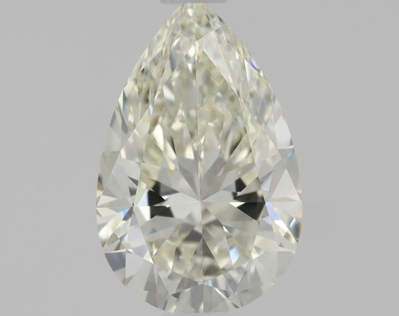 Pear 0.73 Ct. K VVS2 -  EX VG