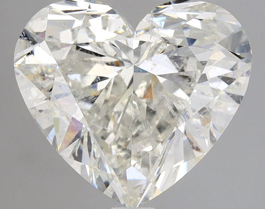 Heart 3.34 Ct. H SI2 -  EX VG