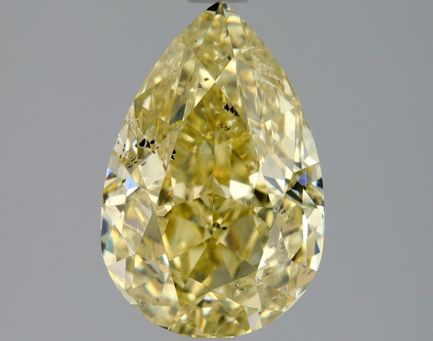 Pear 2.02 Ct. FY SI2 -  VG VG