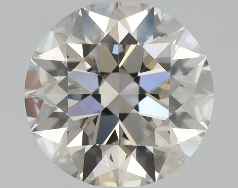 Round 0.7 Ct. K,Faint Brown VS1 - EX EX EX