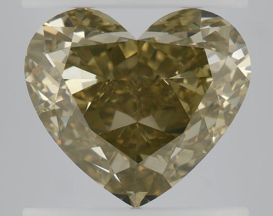 Heart 3.02 Ct. FBY SI1 -  EX VG