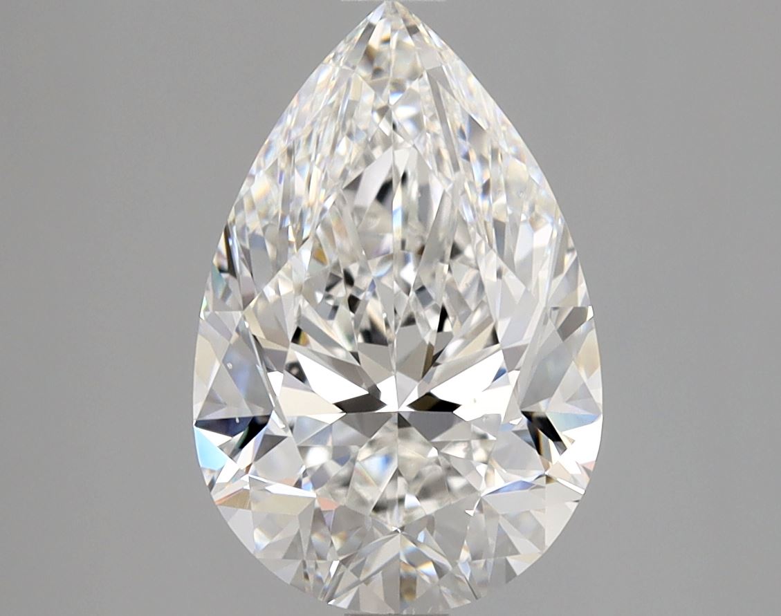 Pear 2.5 Ct. F VS2 -  EX EX