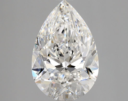 Pear 2.5 Ct. F VS2 -  EX EX