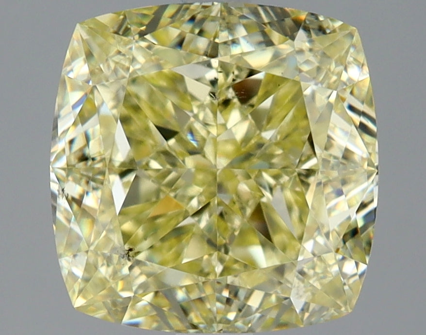 Cushion 3.51 Ct. FY SI1 - EX EX EX