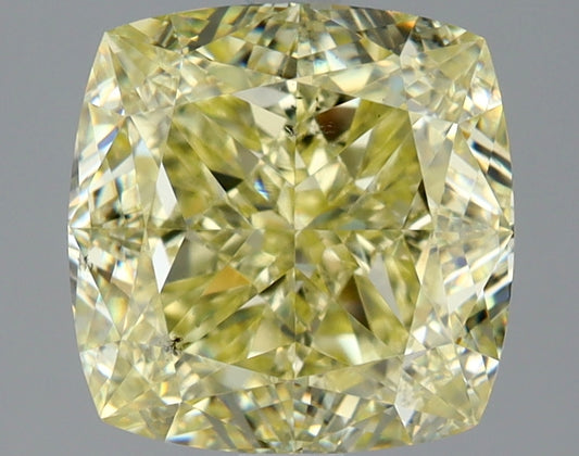 Cushion 3.51 Ct. FY SI1 - EX EX EX