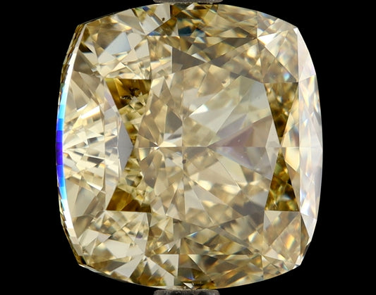 Cushion 3.01 Ct. FBY SI1 -  VG VG