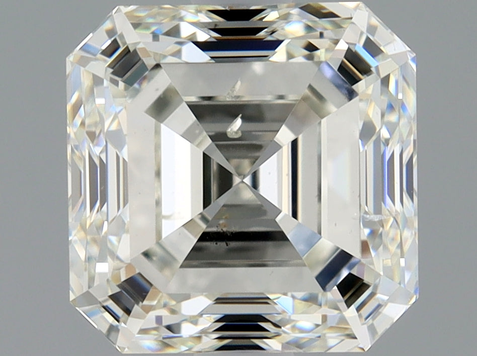 Asscher 2.01 Ct. J SI2 -  EX VG
