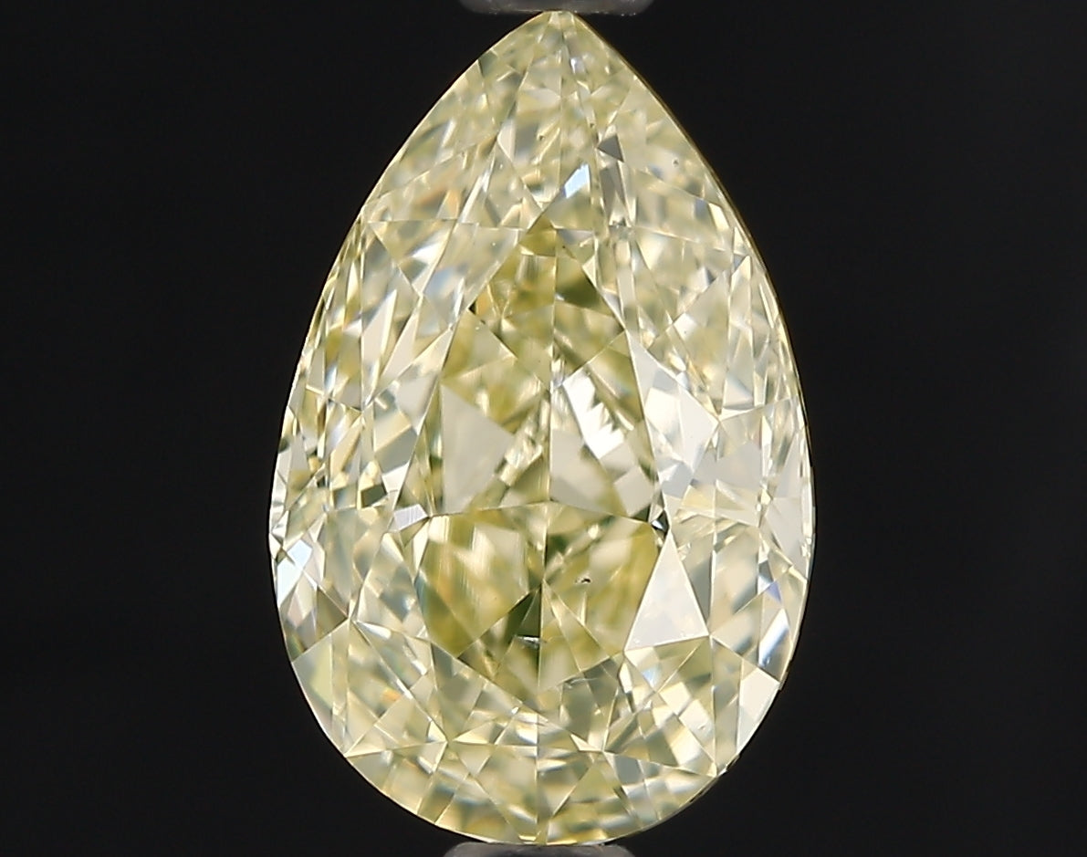 Pear 1.01 Ct. FY SI1 -  VG VG