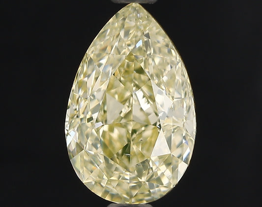 Pear 1.01 Ct. FY SI1 -  VG VG