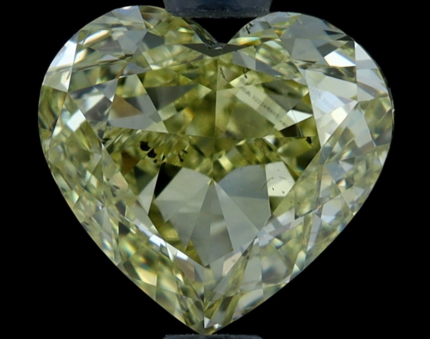 Heart 1.25 Ct. FY SI1 -  VG EX