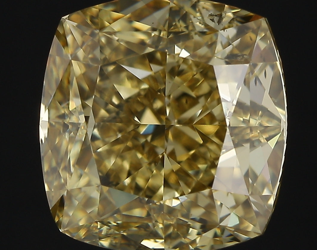 Cushion 3.02 Ct. FBY SI1 -  EX EX