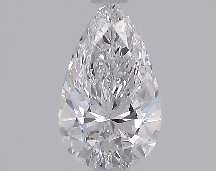 Pear 0.61 Ct. D SI1 -  EX VG