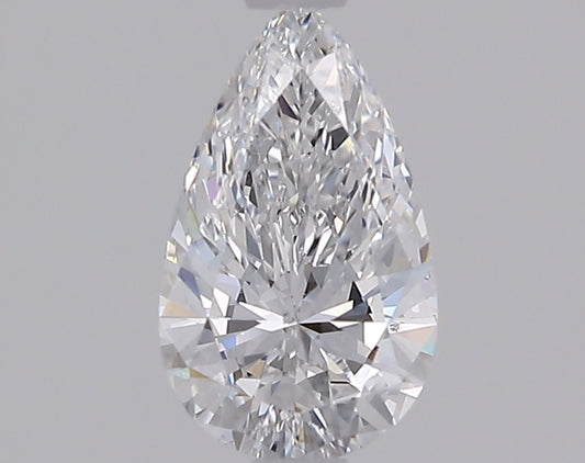 Pear 0.61 Ct. D SI1 -  EX VG