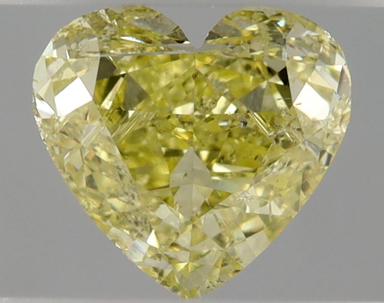 Heart 1.02 Ct. FY SI2 -  VG G