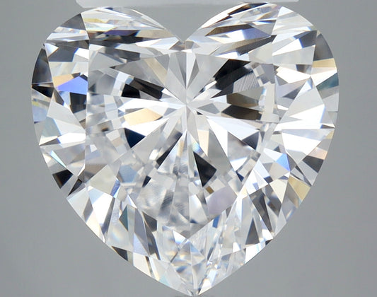 Heart 6.52 Ct. D VVS1 -  EX VG