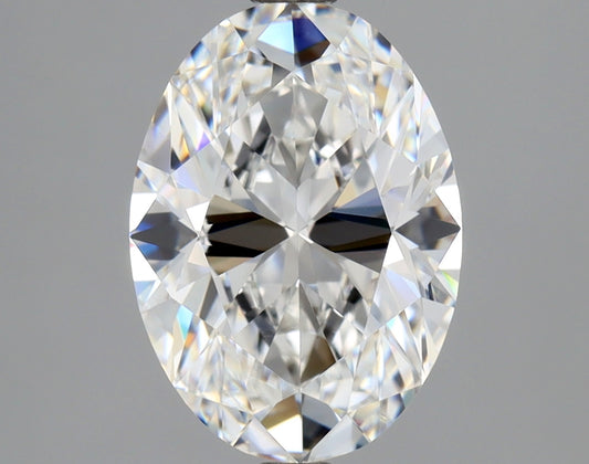 Oval 2.5 Ct. F VVS2 -  EX VG