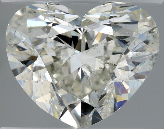 Heart 2.01 Ct. J SI2 -  EX EX