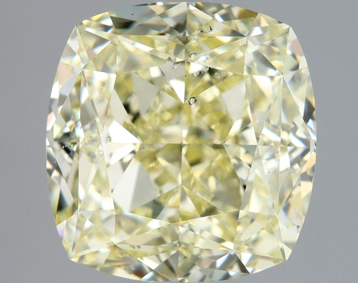 Cushion 2.84 Ct. W-X SI2 -  EX VG
