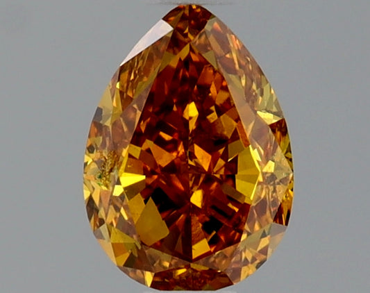 Pear 0.55 Ct. FDOY SI1 -  VG G