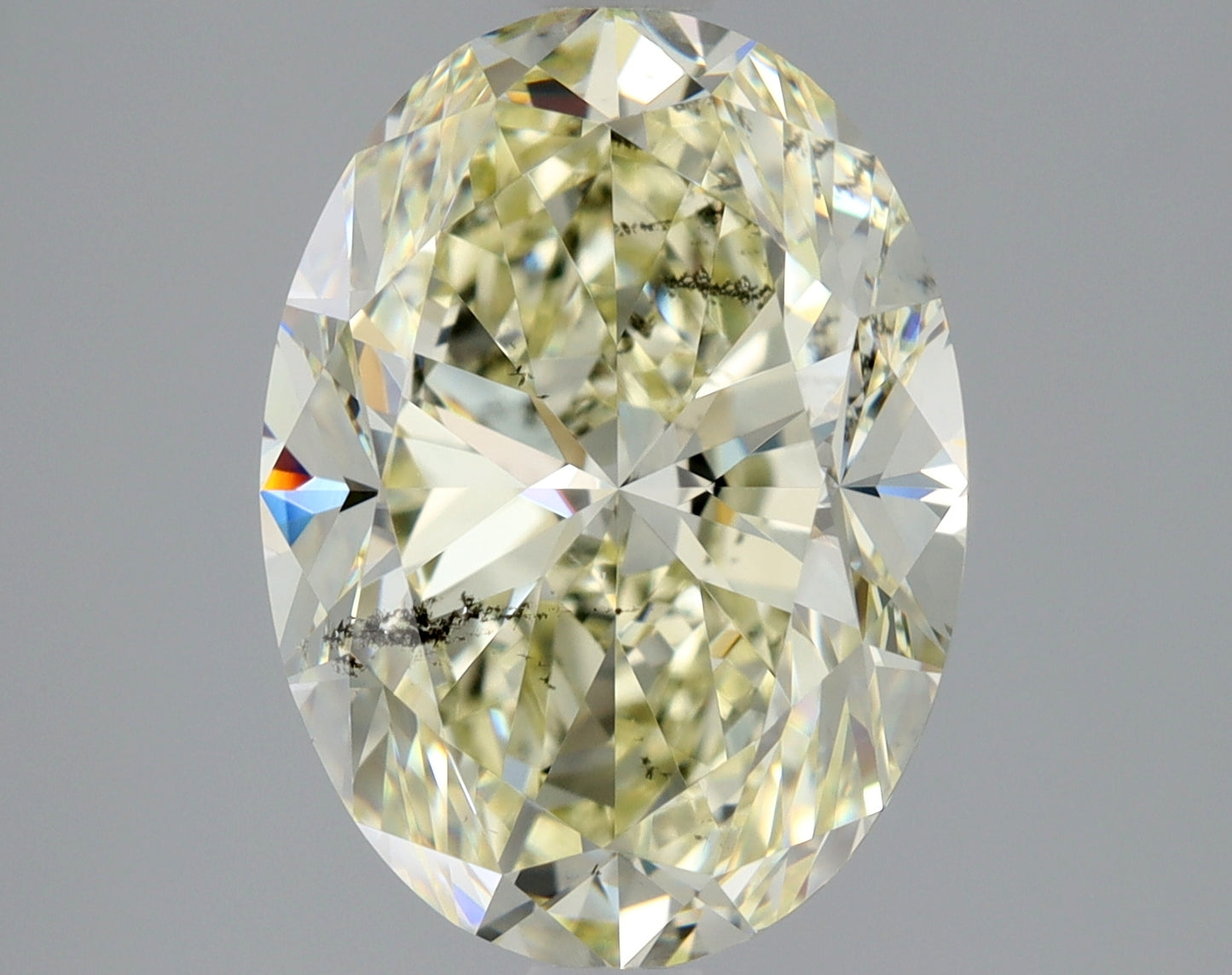 Oval 3.01 Ct. N SI2 -  VG EX