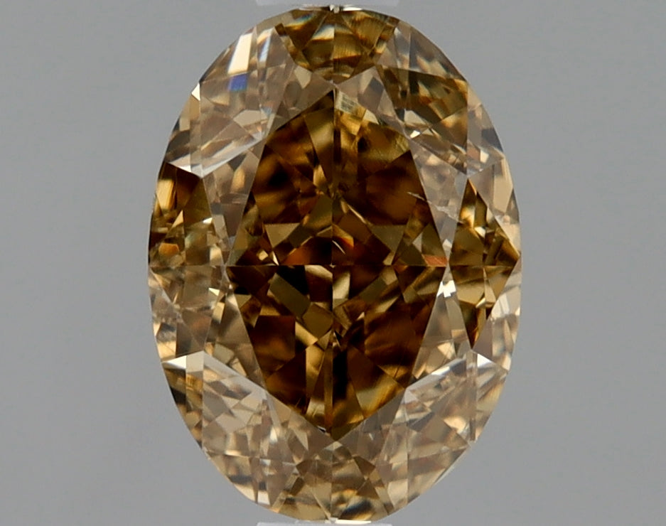 Oval 1.01 Ct. FBY SI1 -  VG VG