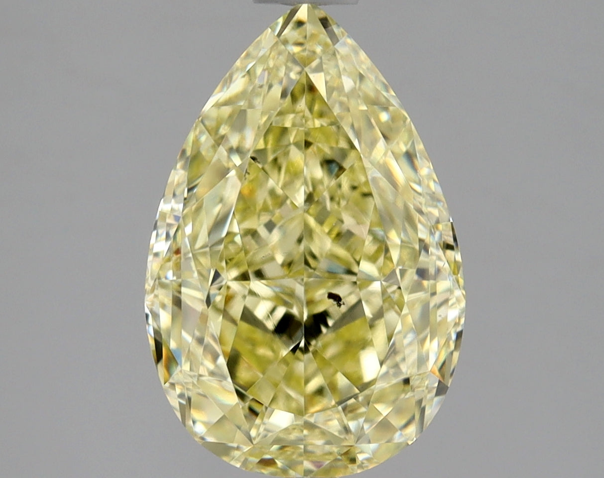 Pear 2.24 Ct. FY SI1 -  EX VG