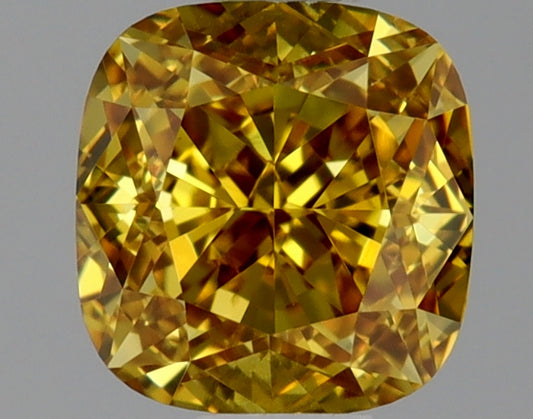 Cushion 0.51 Ct. FDOY VS2 -  EX VG
