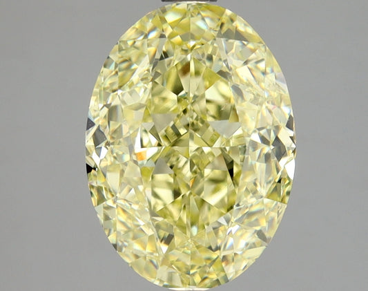 Oval 3.03 Ct. FY SI1 -  VG VG
