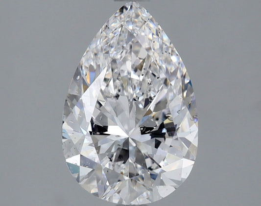 Pear 2.05 Ct. D SI2 -  EX EX