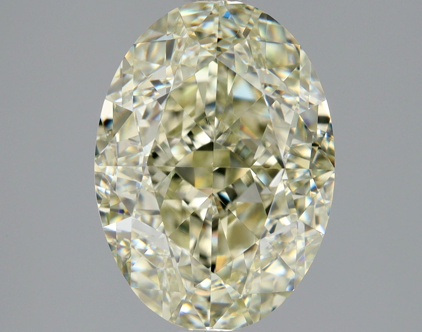 Oval 3.18 Ct. N VVS1 -  VG EX