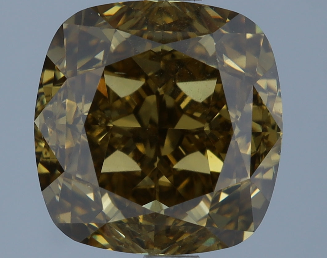 Cushion 3.01 Ct. FDBY SI1 -  EX EX