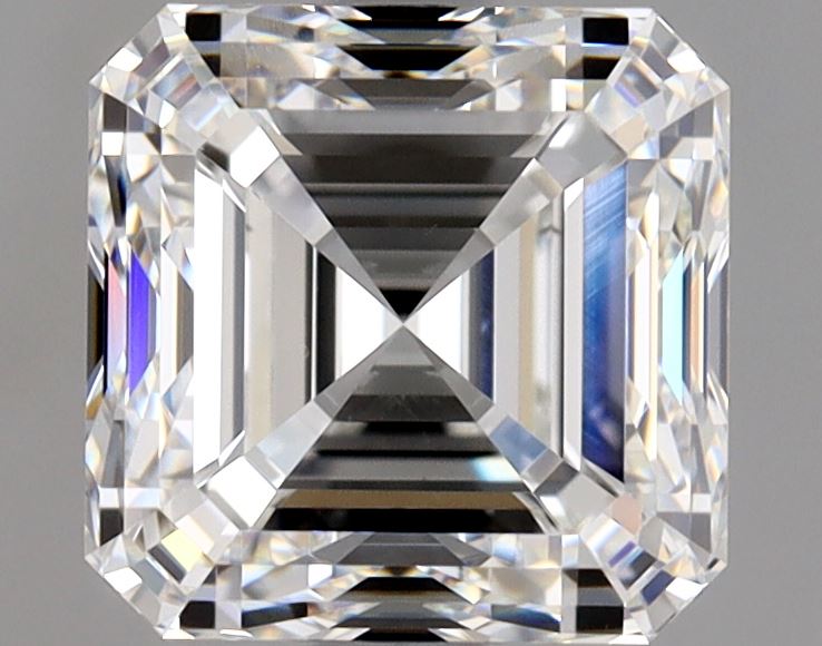 Asscher 2.01 Ct. F VS1 -  EX EX
