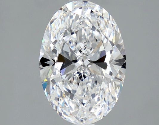 Oval 2.01 Ct. D IF -  EX VG