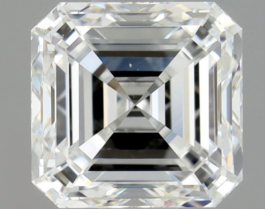 Asscher 1.01 Ct. F VS2 -  VG EX
