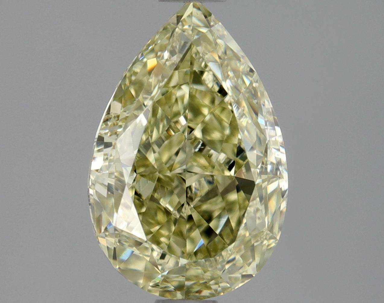 Pear 1.8 Ct. FLBGY VS2 -  VG VG