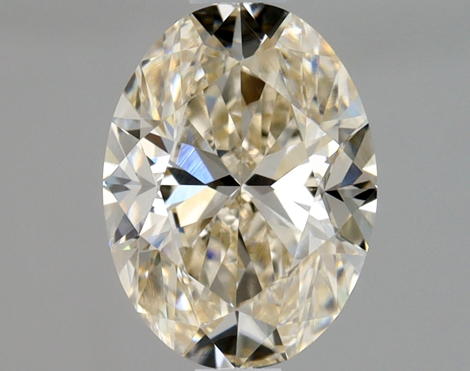 Oval 1.2 Ct. L,Faint Brown VS2 -  VG VG