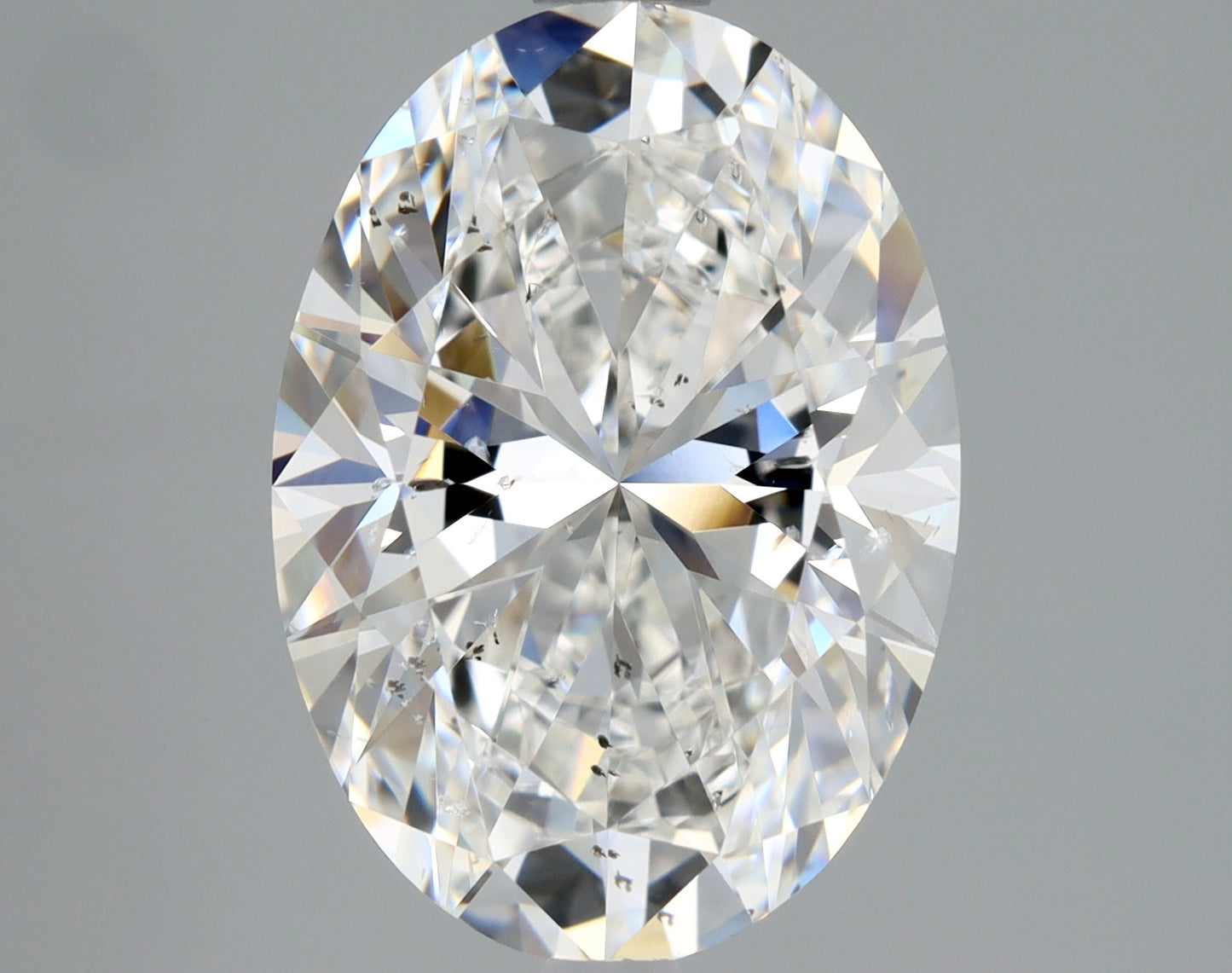 Oval 3.04 Ct. F SI2 -  EX EX