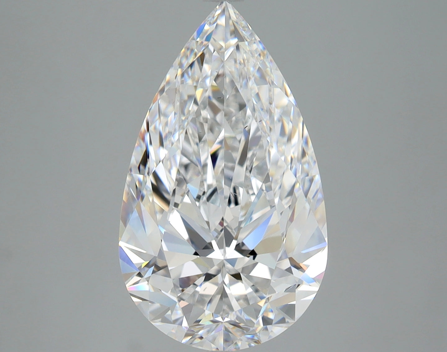 Pear 5.03 Ct. D VS2 -  EX EX